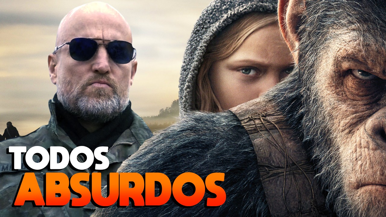 TUDO de ERRADO com PLANETA DOS MACACOS: A GUERRA