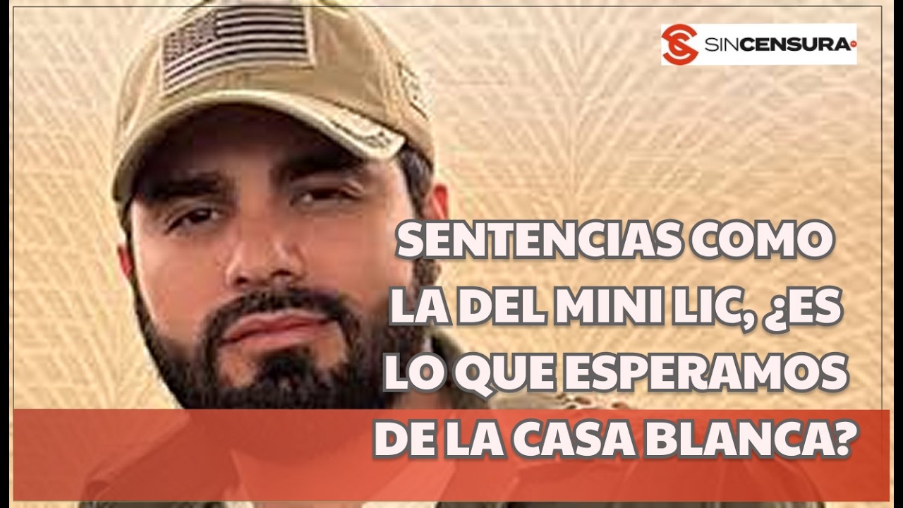 RIDÍCULA SENTENCIA al MINI LIC… Solo cinco años