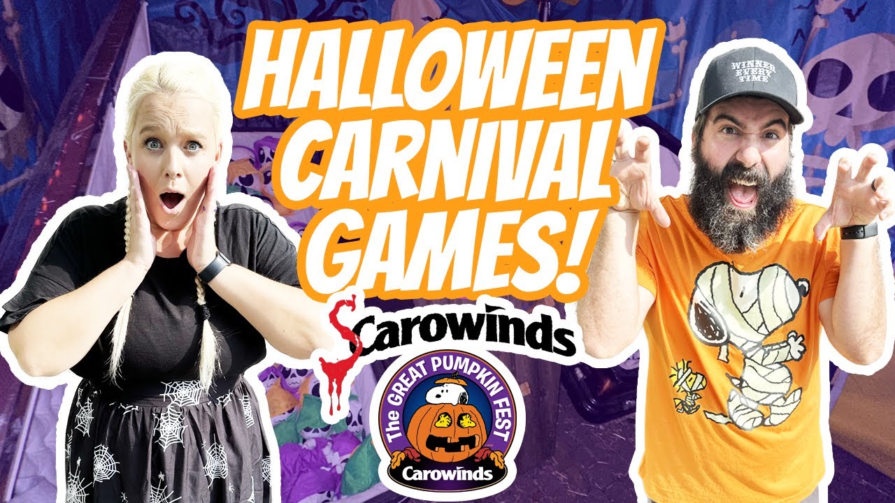 Halloween Carnival Games and Scary Good Fun at Carowinds!