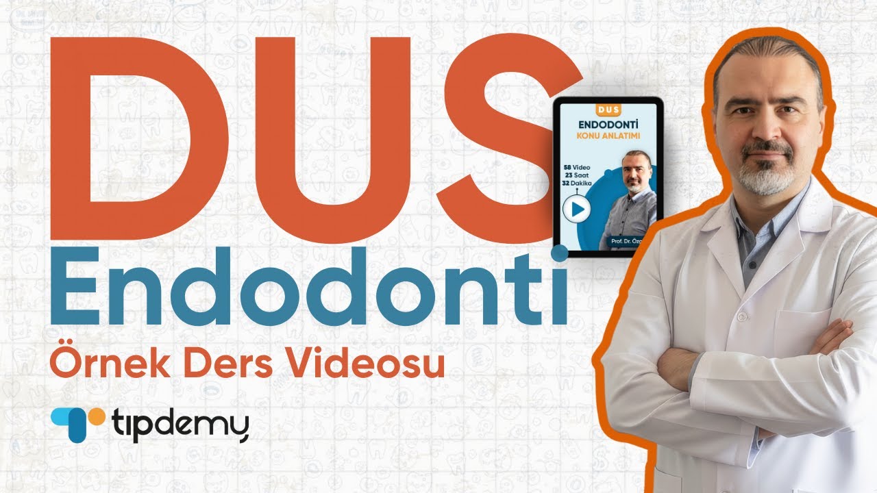 #Endodonti Konu Anlatımı | #DUS Örnek Videosu | tipdemy.com