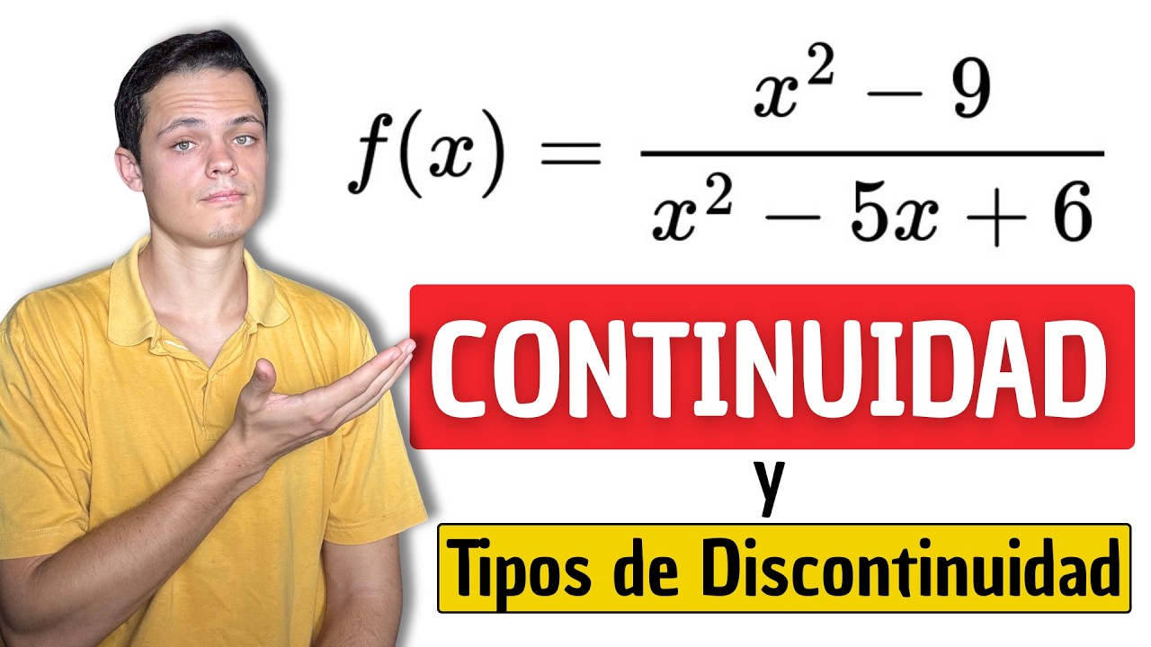 ESTUDIO de la CONTINUIDAD de una FUNCIÓN Racional | Tipos de DISCONTINUIDADES