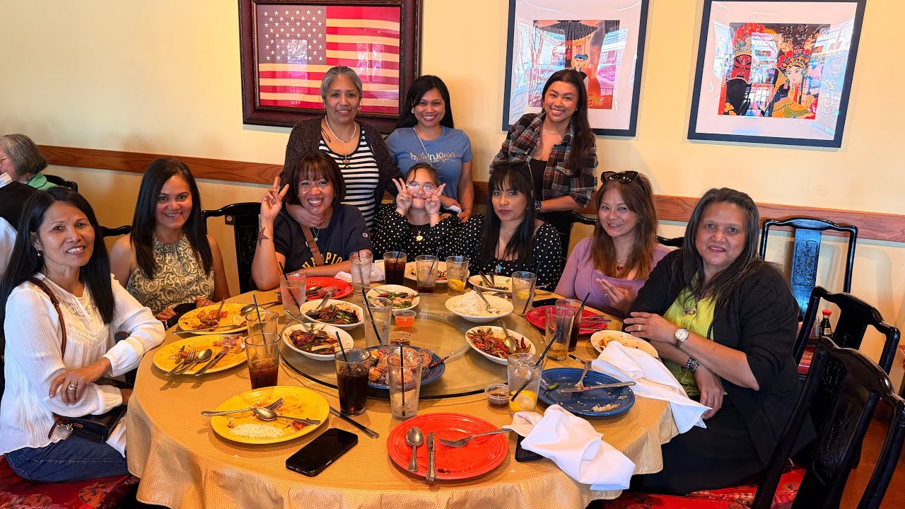 Having Aiz Birthday lunch with Ladies at Golden Wok then 85 C bakery & Baklovah.  