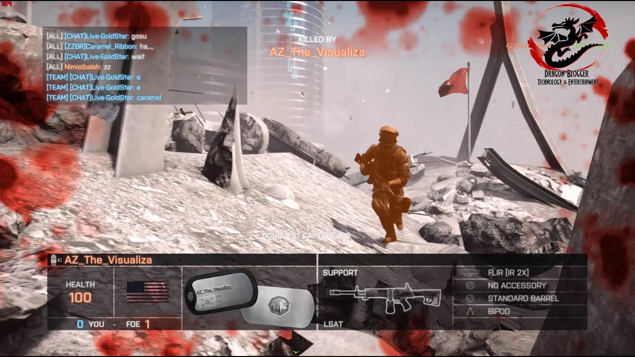 Alienware Area-51 R2 in Battlefield 4 gameplay testing