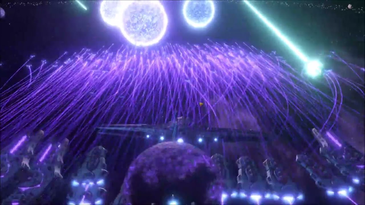 Huge Space Battle (Stellaris) Over 1 Million plus Fleet Power