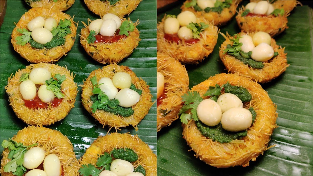 Bird nest | Paneer potato bird nest Recipe #foodzeee