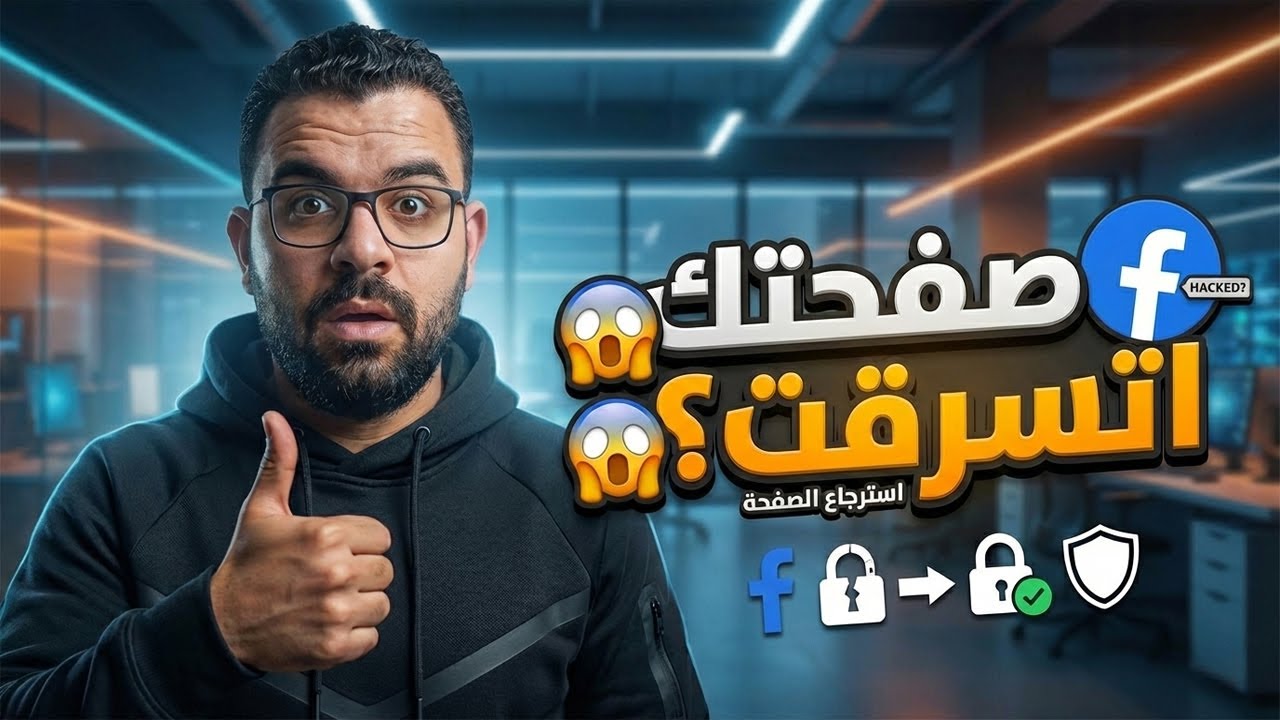 استرجاع صفحتك المسروقة على فيسبوك بطريقة مضمونة وفعالة 100%