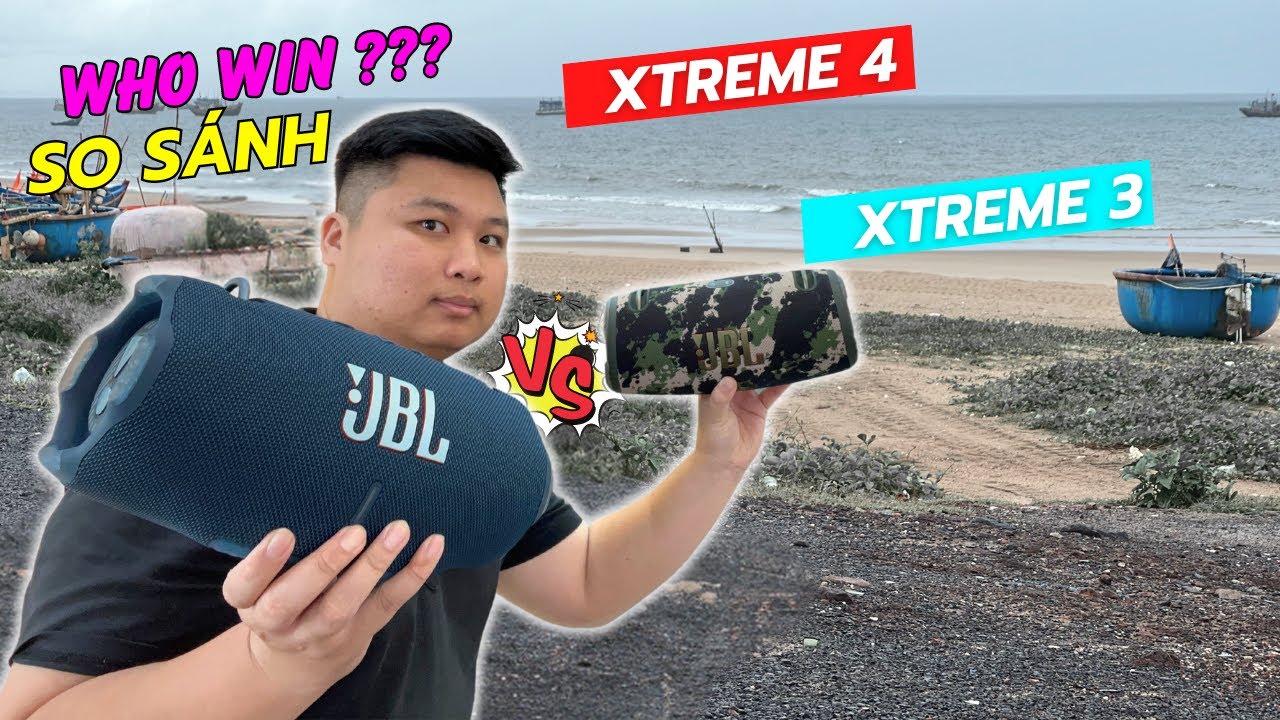 JBL XTREME 3 VS XTREME 4 So Sánh - Có đáng nâng cấp