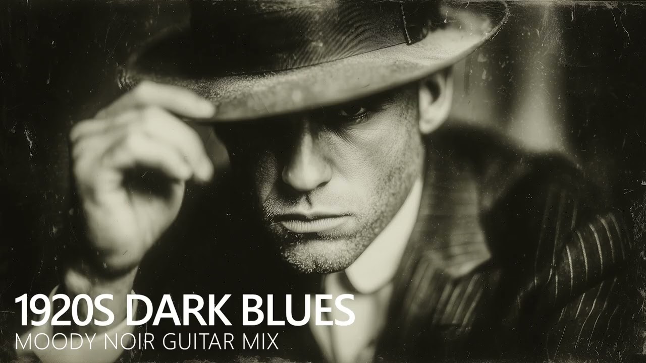 1920s Gangster Dark Blues | Moody Noir Guitar Mix