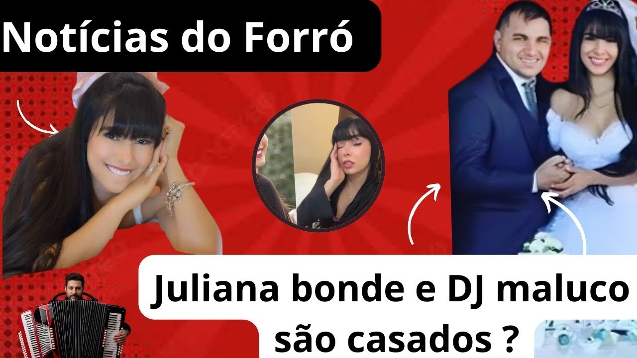 Juliana bonde e DJ maluco são casados?Juliana bonde relata situação constrangedora