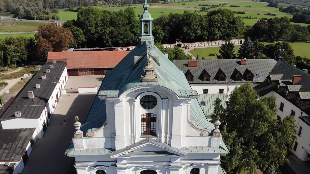 Góra Kalwaria. Dron.