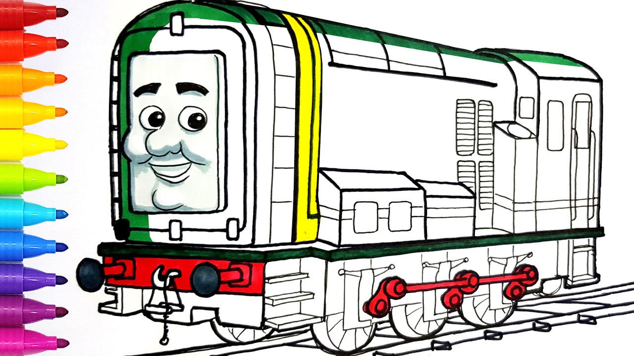 Paxton - Thomas & Friends Drawing and Coloring Pages | Tim Tim TV