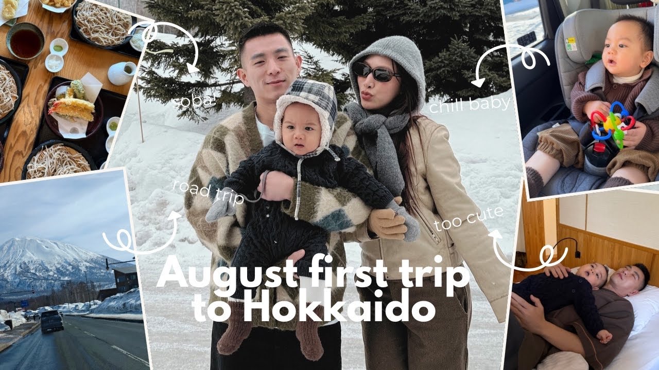Taking my 10 month old baby to his first trip 🇯🇵 带宝宝去北海道初体验 ｜ JANECHUCK