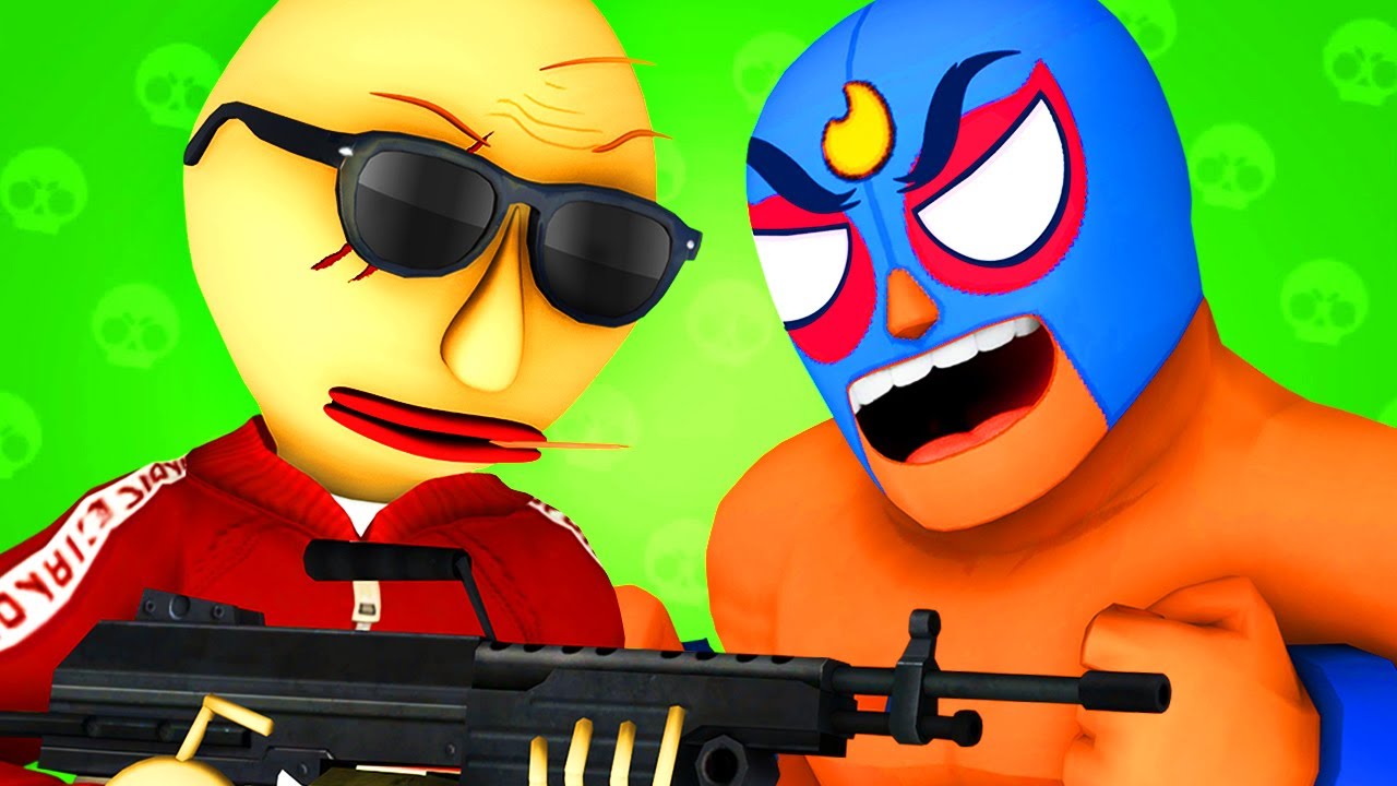 Baldi vs Brawl Stars 3: El Primo (Challenge Rico Leon Bibi Poco Spike 3D Mobile Parody Animation)
