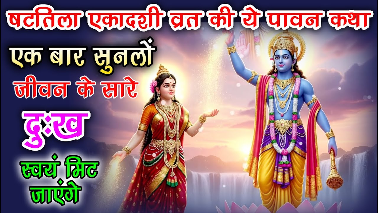 षटतिला एकादशी व्रत कथा || यह कथा सुनते ही मिटेंगे पाप और कष्ट || Ekadashi vrat kath
