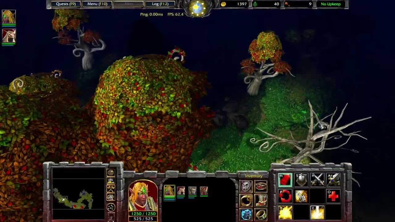 Warcraft 3 Reforged: Defense of the Plaguelands 2 (Blood Elven 2 Player Campaign)