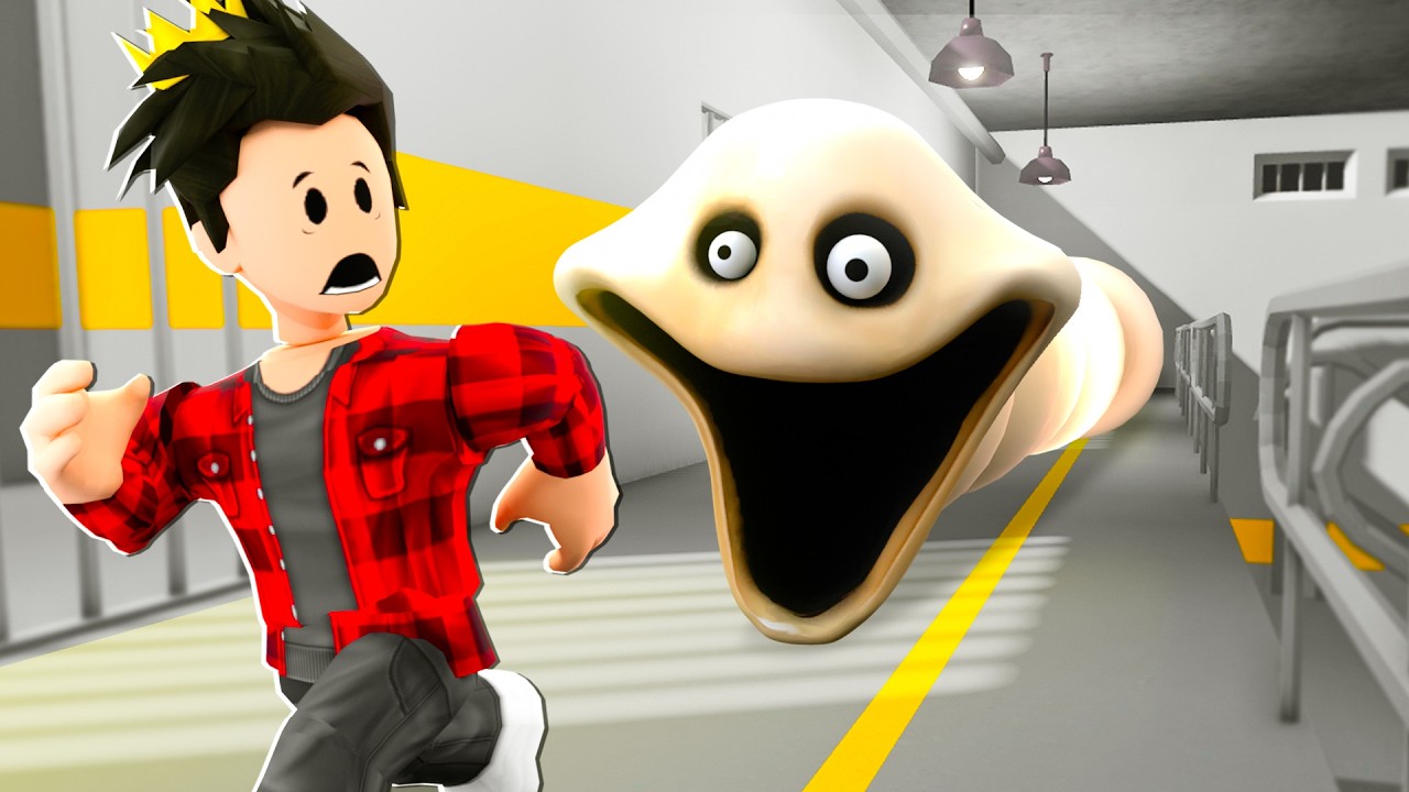 Сбеги Из Тюрьмы Hungry Worm В Roblox!