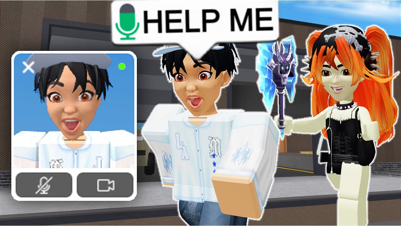 ГОЛОСОВОЙ ЧАТ В Roblox MM2, НО Я ИСПОЛЬЗУЮ КАМЕРУ ДЛЯ ЛИЦА!
