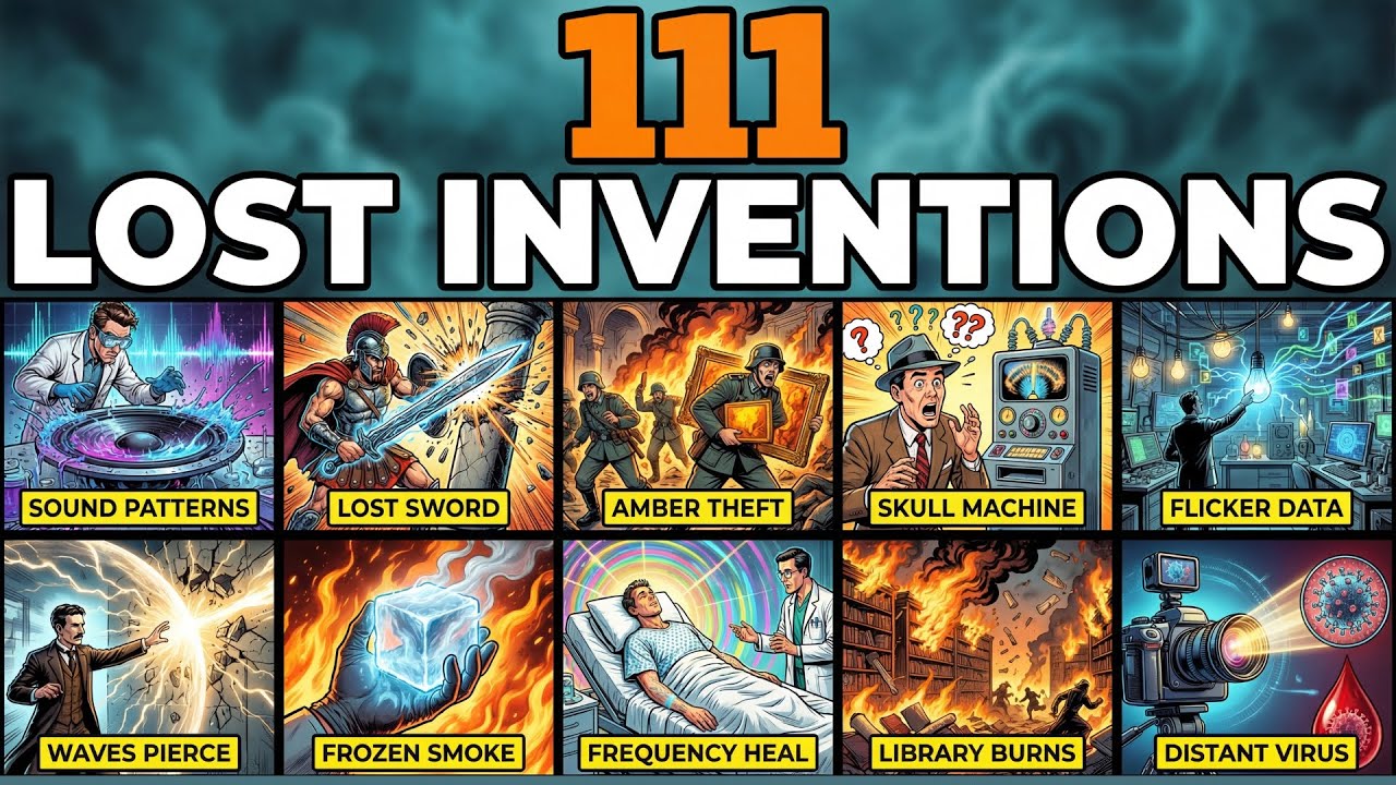 111 Shocking Lost Inventions That History Can't Explain