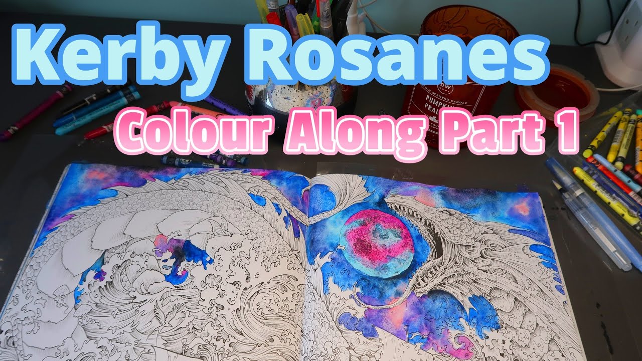 Kerby Rosanes Colour Along Part 1