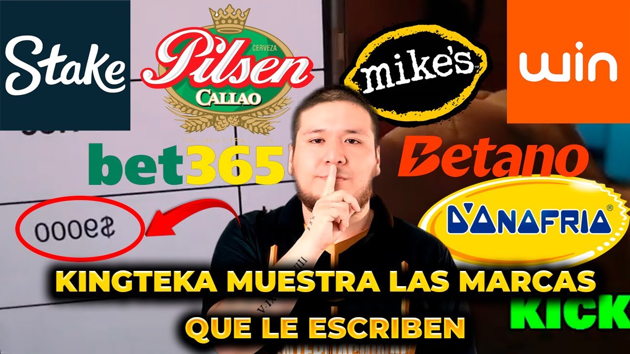 🔥KINGTEKA MUESTRA QUE MARCAS QUIEREN TRABAJAR CON EL - MIKES, DONOFRIO Y ETC.🔥