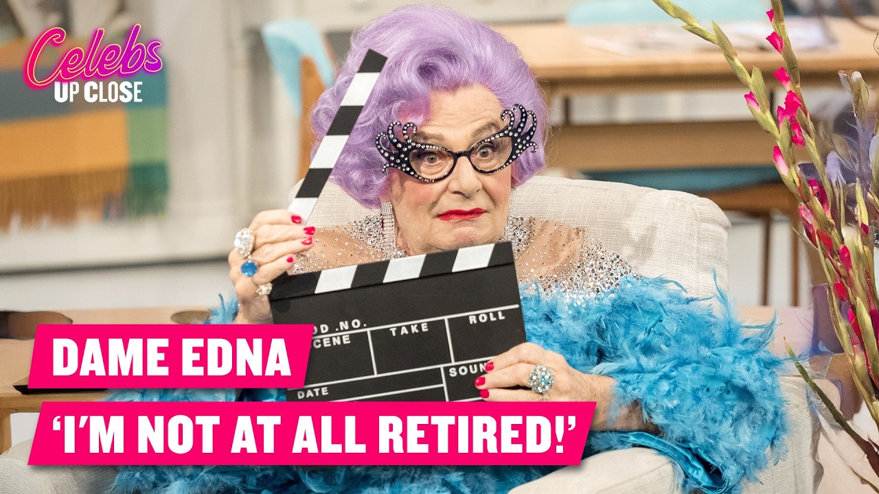 Dame Edna Everage on Australia, Retirement, and Laughing at Others! | Celebs Up Close
