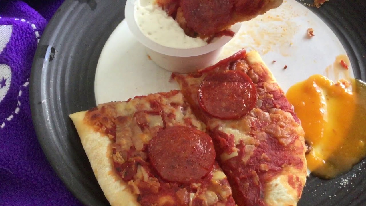 First ASMR video with Waitrose pizza (sorry for the breathing)