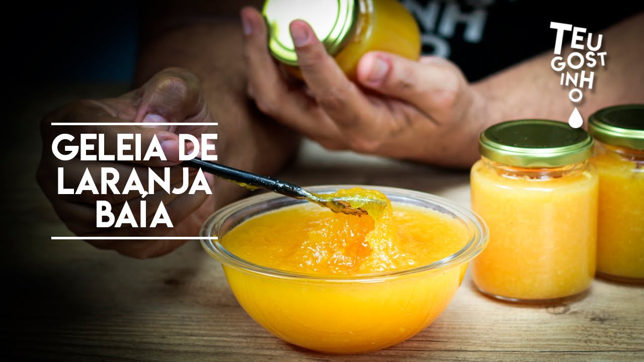 Geleia de laranja (baía) que não amarga | Teu Gostinho