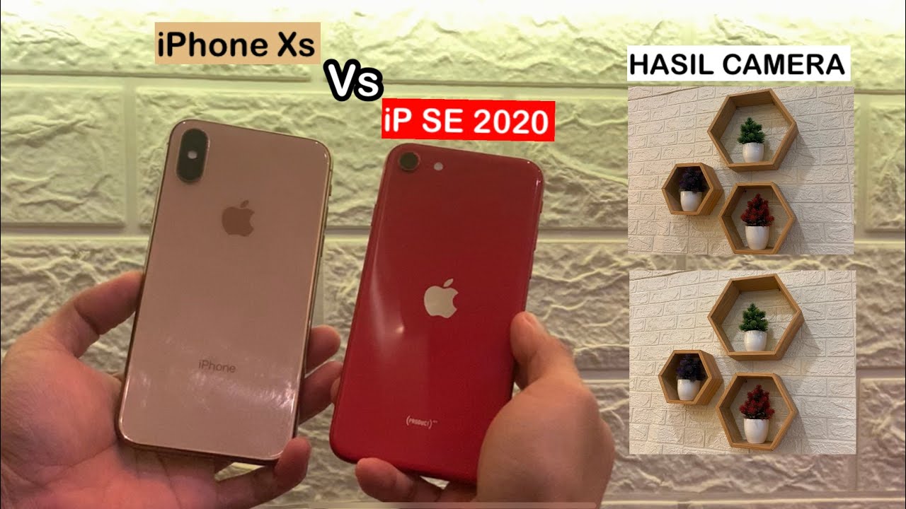 iPhone SE Vs iPhone Xs 🤔 Test Camera