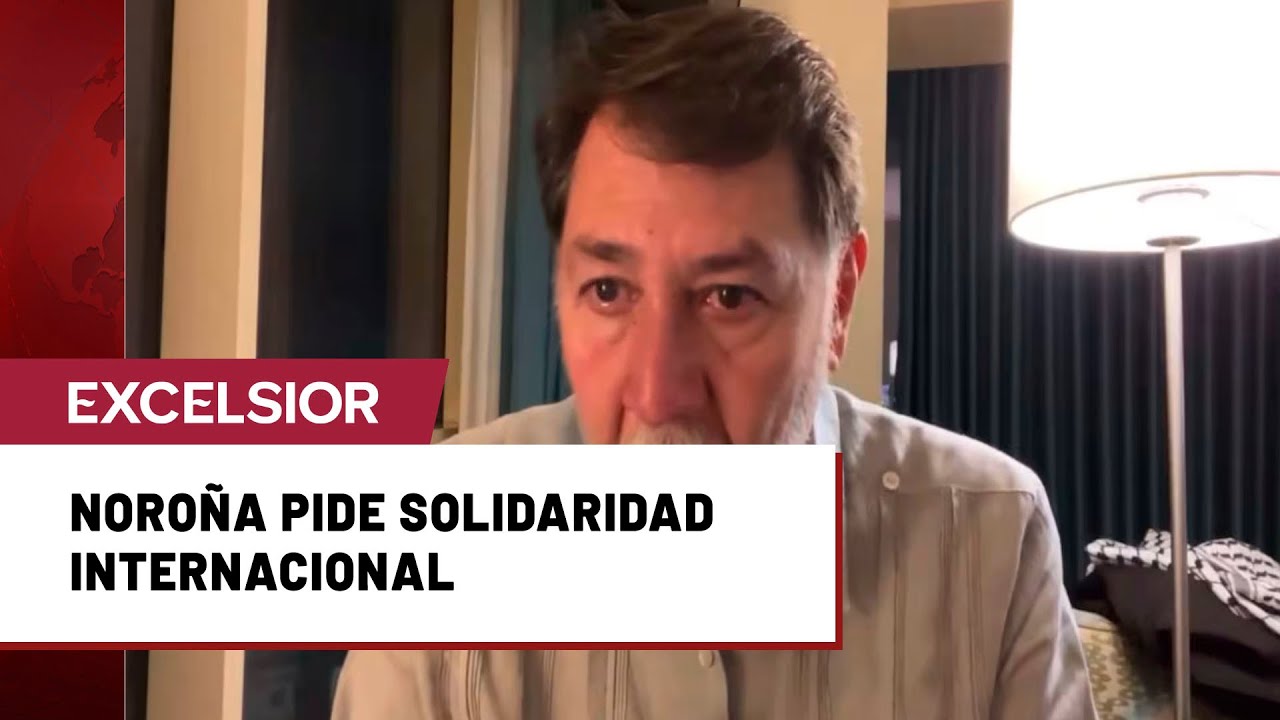 Gerardo Fernández Noroña llora por Palestina en transmisión en vivo