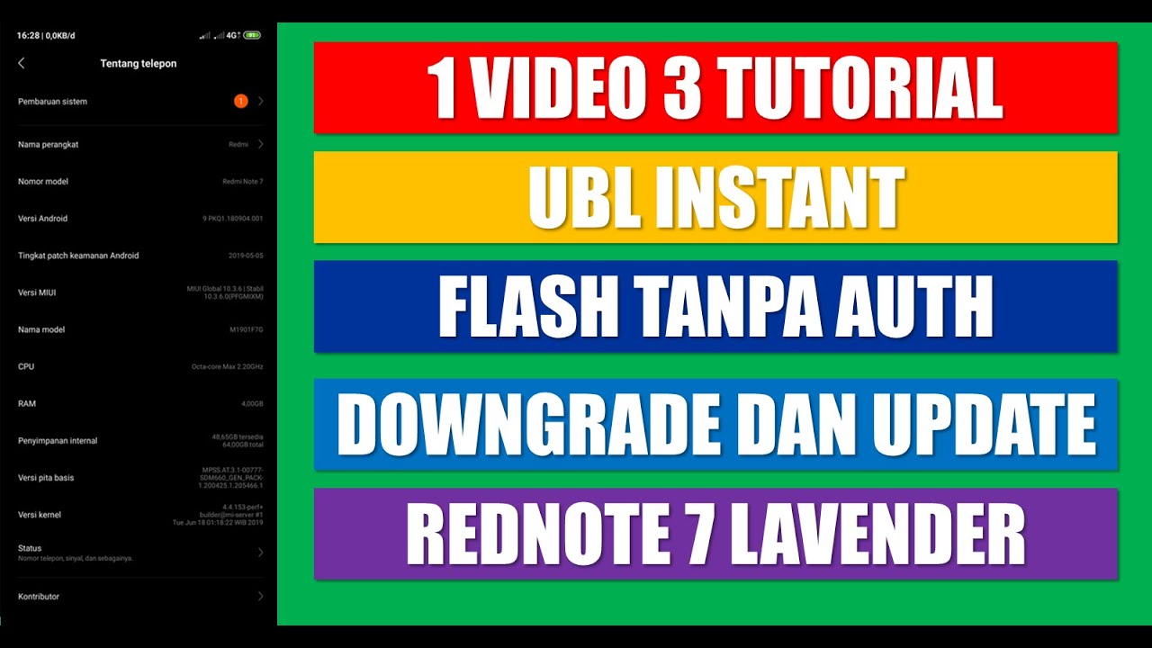 Ubl Instant Redmi Note 7 Lavender