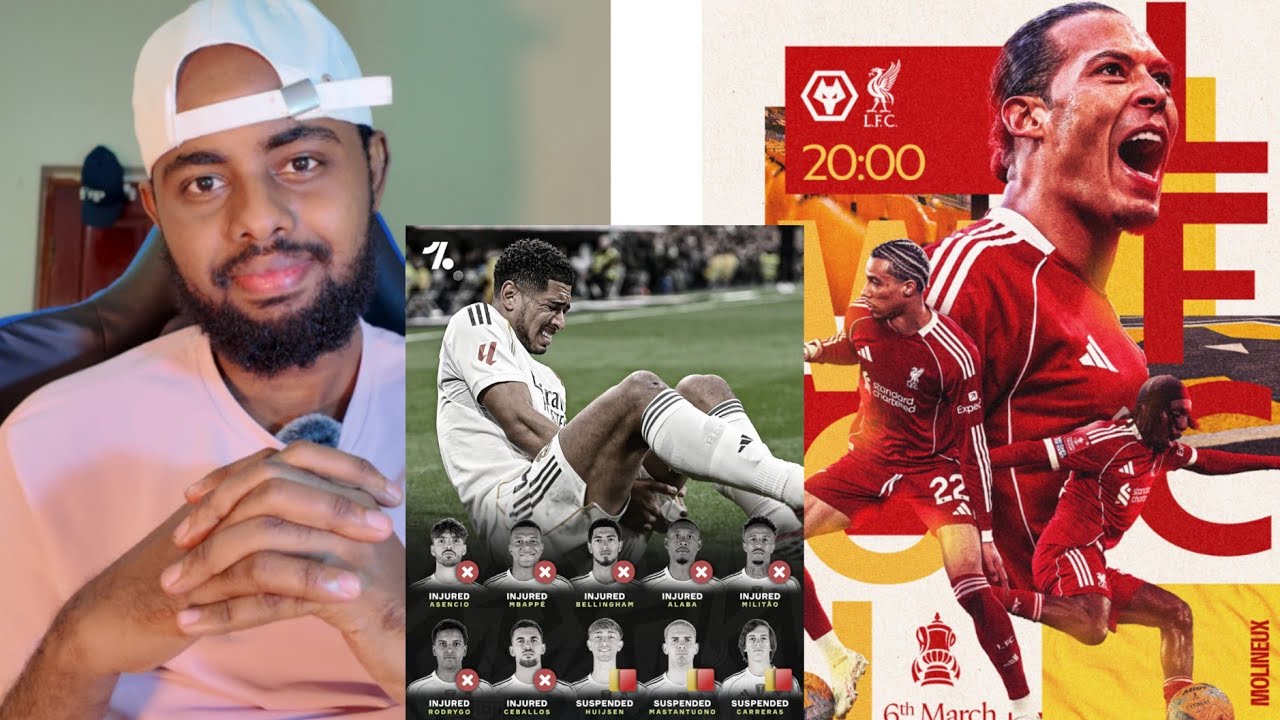 Liverpool oo dheleysa cawa ar cawa🙉Real maxa san logu gala tottenham arsenal chealsea suqa