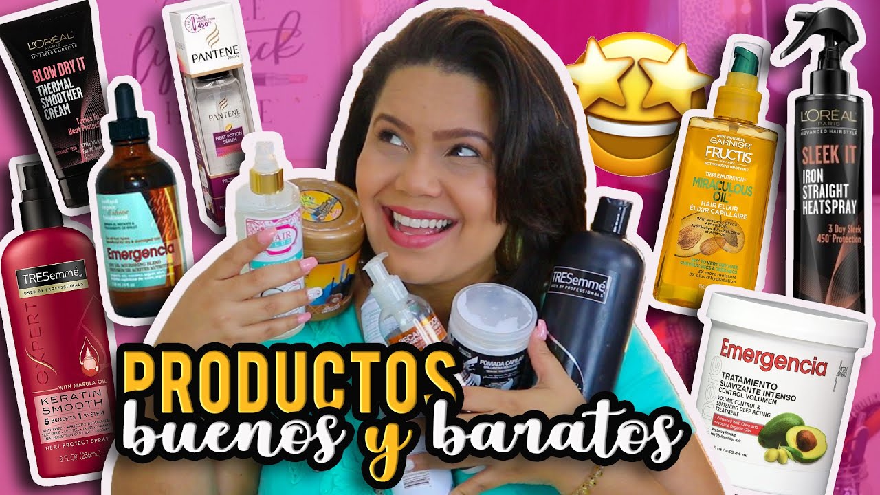 LOS MEJORES PRODUCTOS ECONÓMICOS PARA EL CABELLO CRESPO DESRIZADO  🤩😍 | PRODUCTOS BUENOS Y BARATOS 😉