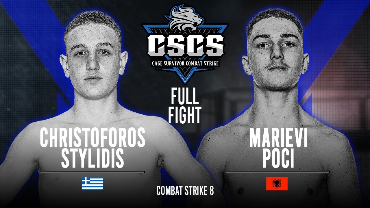 Combat Strike 8: Christoforos Stylidis vs. Marievi Poci Full Fight
