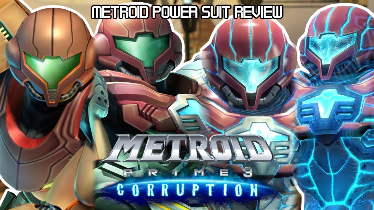 All Metroid Prime 3: Corruption Suits | Metroid Power Suit Review Compilation