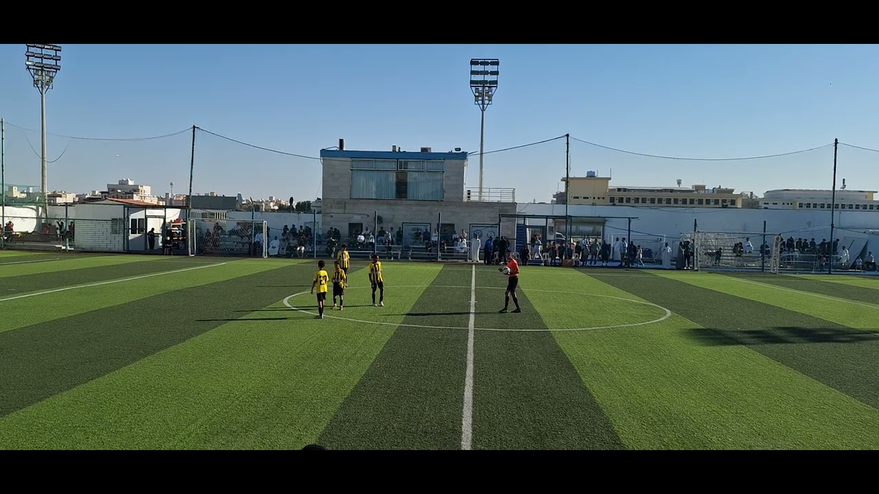 مباراة براعم الاتحاد 2014 ضد أكاديمية الكرة المشتعلة في بطولة دوري تحت 11سنة الشوط الثاني 9/0