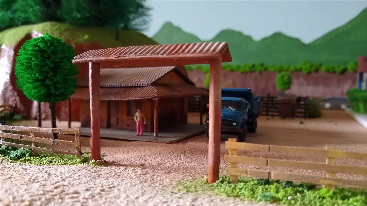 Construção da minha Maquete de Ferromodelismo
