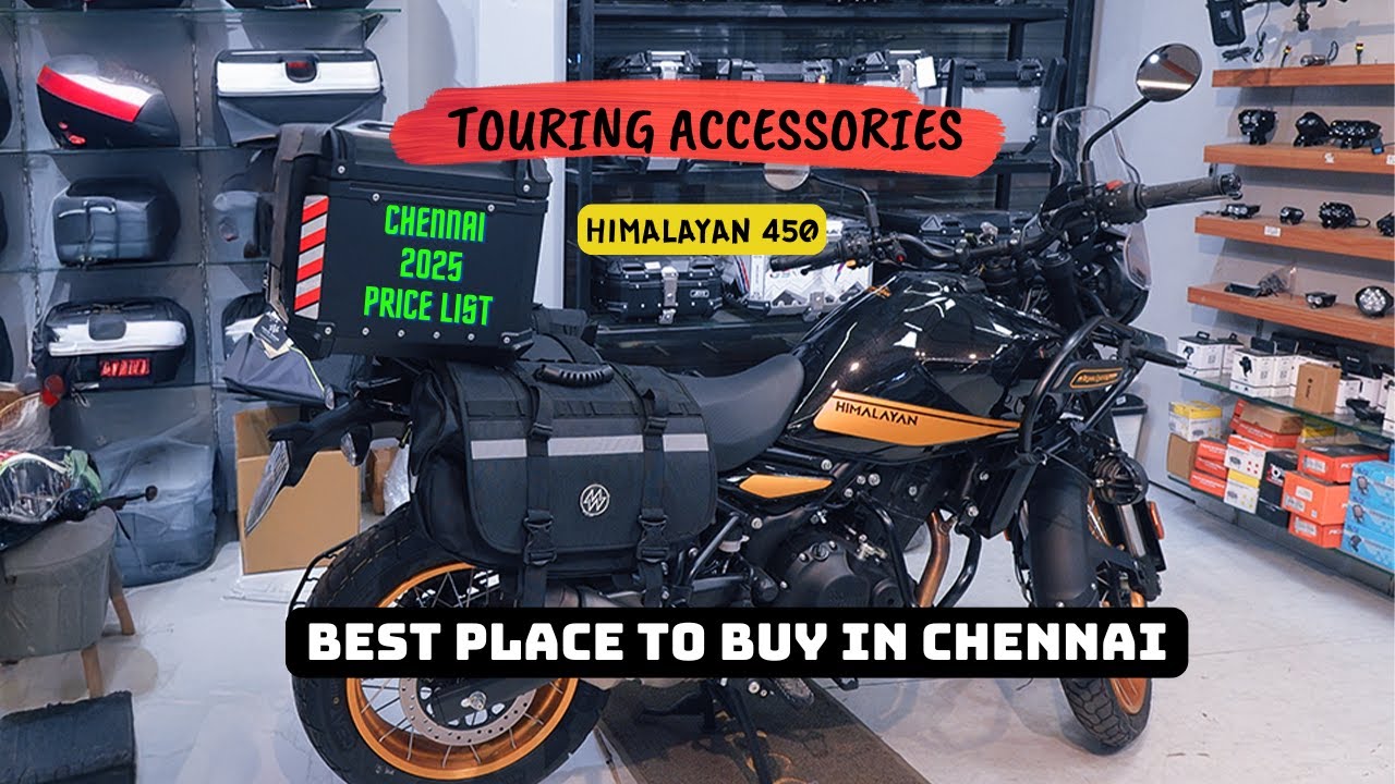 Royal Enfield Himalayan 450 Touring Accessories - JULY 2025