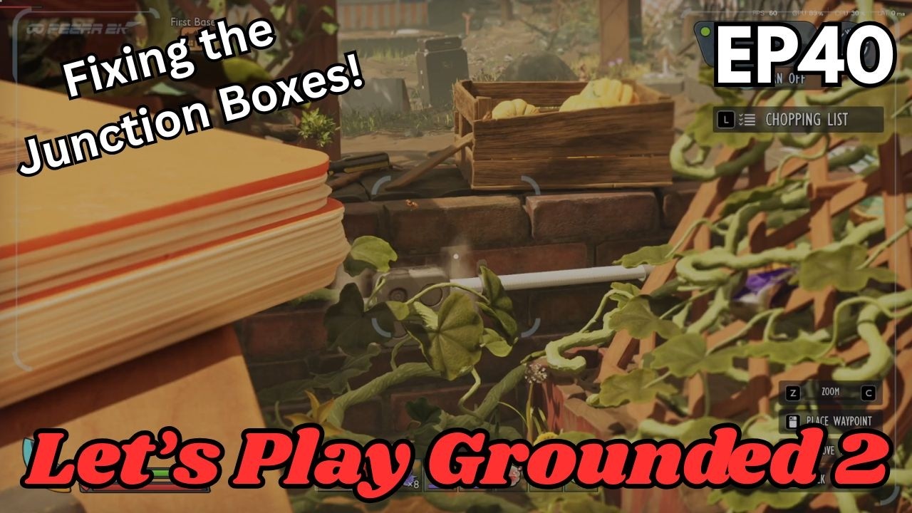 Playing electrician, fixing junction boxes! | Raptor X | Let's Play Grounded 2 EP40
