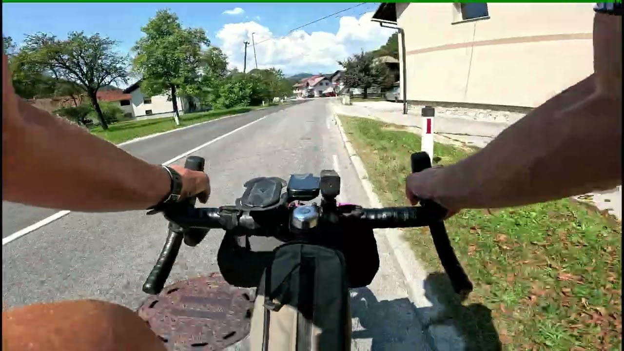 Bike touring Slovenija od SZ do SV tretji dan