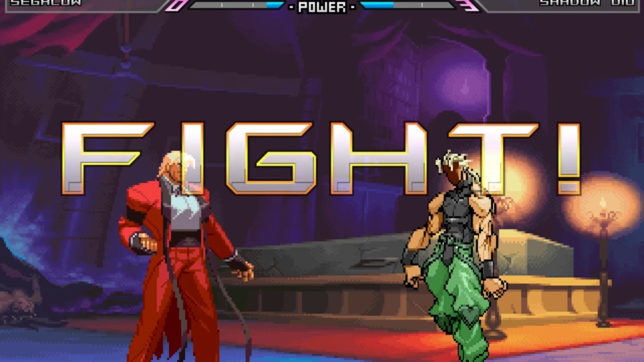 (MUGEN) - Segalow (me) vs Shadow DIO (AI patched)