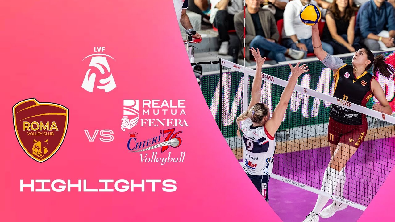 Roma vs. Chieri | Highlights | LVF A1 | 2a Giornata