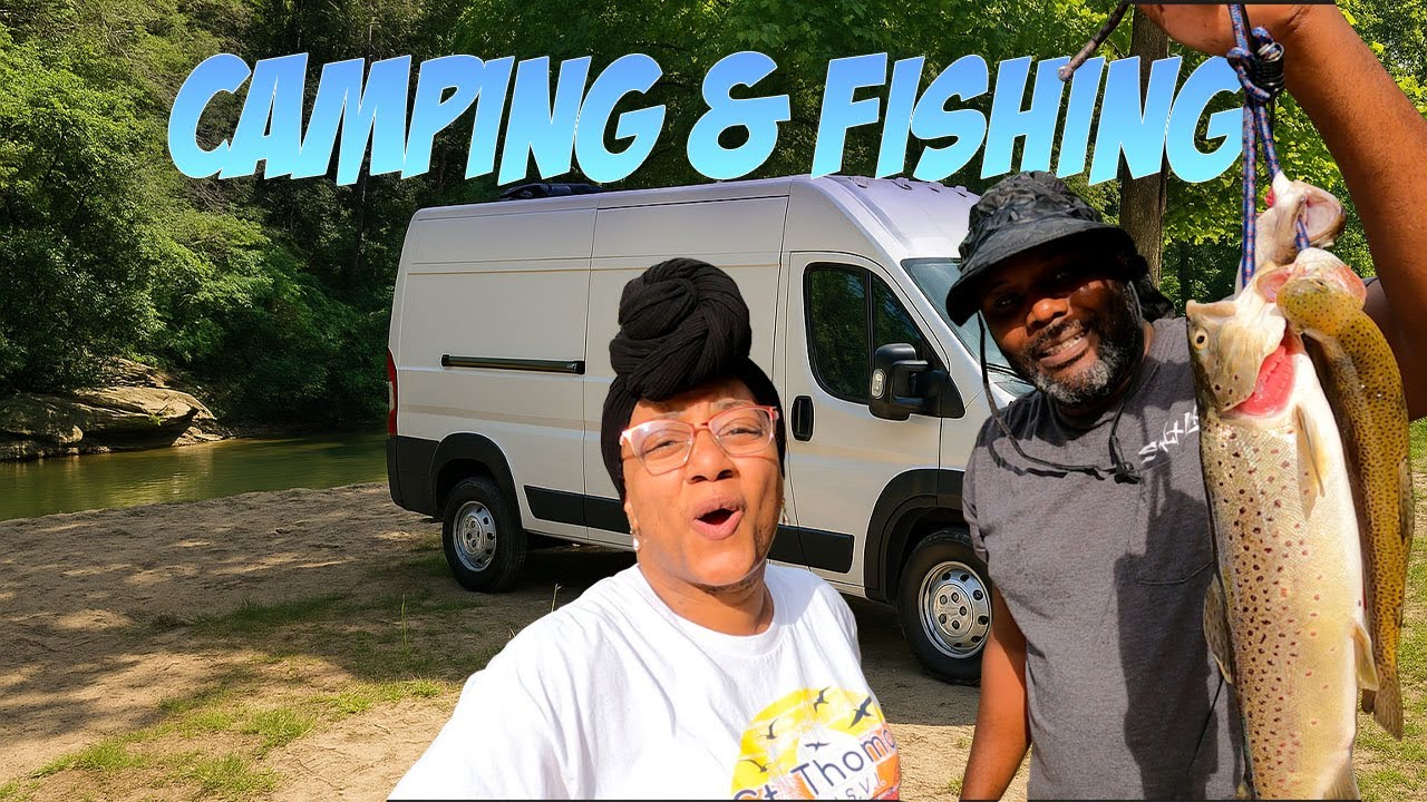Trout Fishing in the Wilderness: A Vanlife Adventure #vanlife #camping