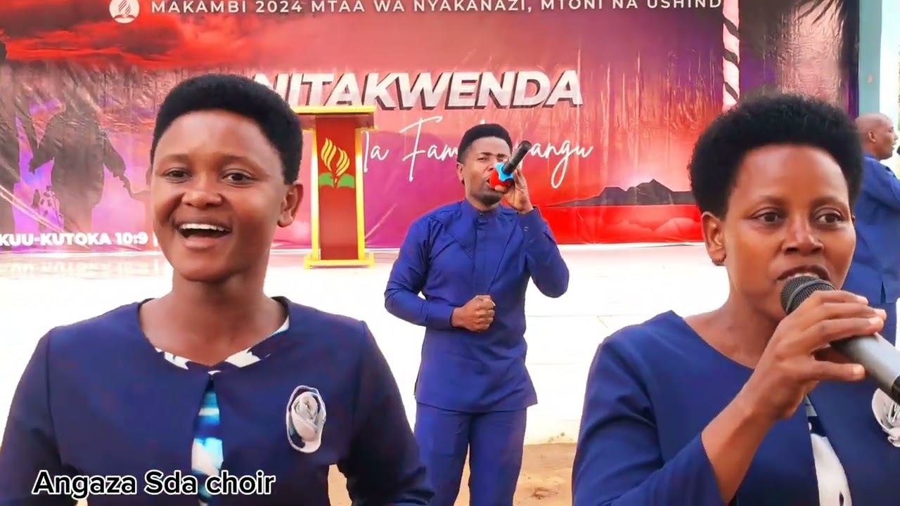 Angaza Sda choir,live performance katika Makambi ya Mtaa wa Nyakanazi(siku ya tano) part 2