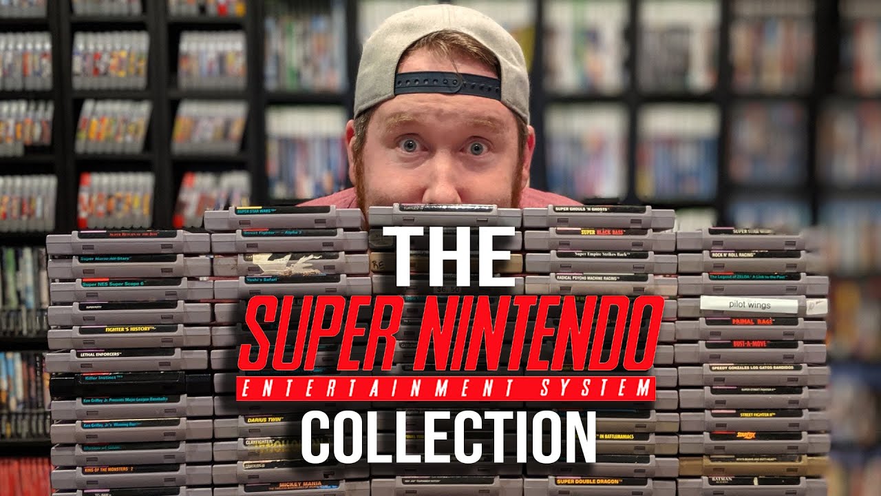 The Greatest SNES (Super Nintendo) Collection I've ever had!