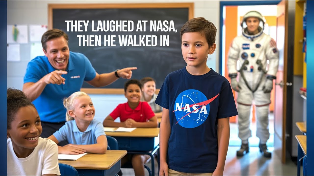 When This Incredible Man Walked In, The Class That Laughed at NASA Was Utterly TRANSFORMED!