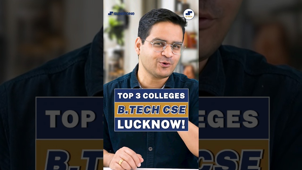 💥Top 3 Private BTech Computer Science Colleges Lucknow! Best BTech CSE Colleges UP! #shorts #btech