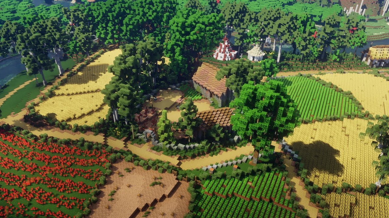 Minecraft to relax your brain