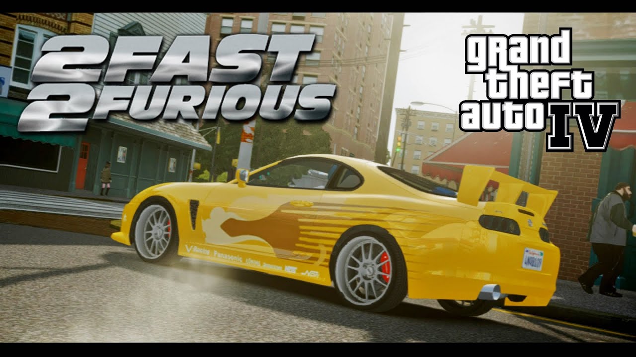 GTA IV. Toyota Supra 1994 «Slap Jack» (2 Fast 2 Furious)