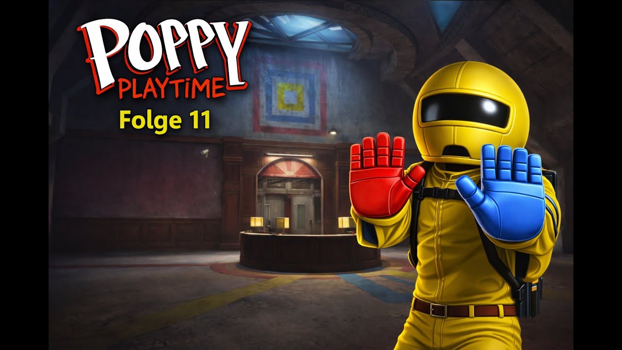 Poppy Playtime Let’s Play #11 – Tiefer in die Anlage | Verbündete gesucht & jemand Neues