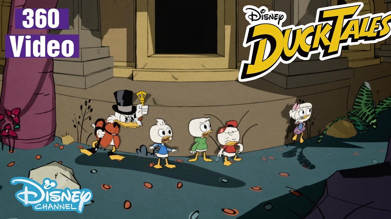 Ducktales | 360 Game - Help Protect The Key! | Disney Channel UK